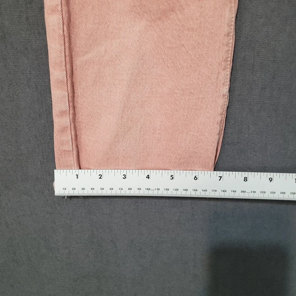 Ann Taylor Loft‎ Jeans Womens Size 2 High Waist Straight Crop Pink